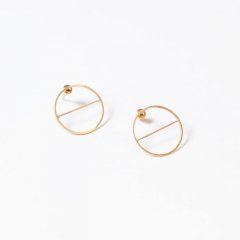 SASAI<br /> Split Circle Earrings