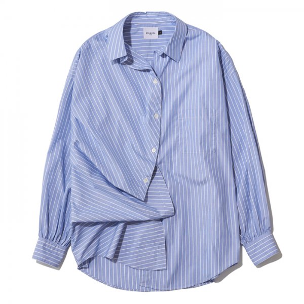 EFILEVOL エフィレボル / Striped Little Russell Shirt ストライプ