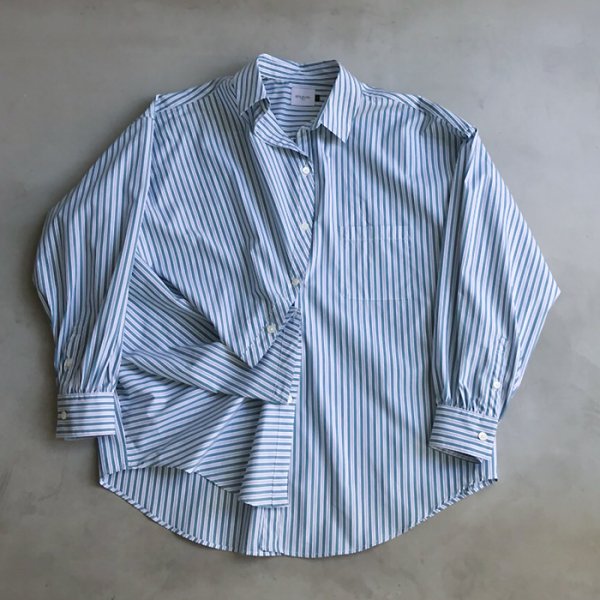 EFILEVOL エフィレボル / Striped Little Russell Shirt ストライプ