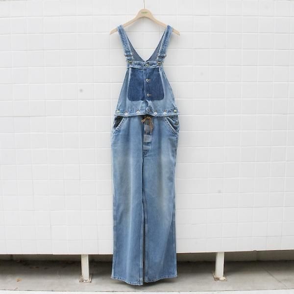 <img class='new_mark_img1' src='https://img.shop-pro.jp/img/new/icons20.gif' style='border:none;display:inline;margin:0px;padding:0px;width:auto;' />BIN  ӥ<br /> Remake Denim Overall ᥤǥ˥४С 