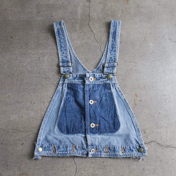 BIN ビン / Remake Denim Overall リメイクデニムオーバーオール