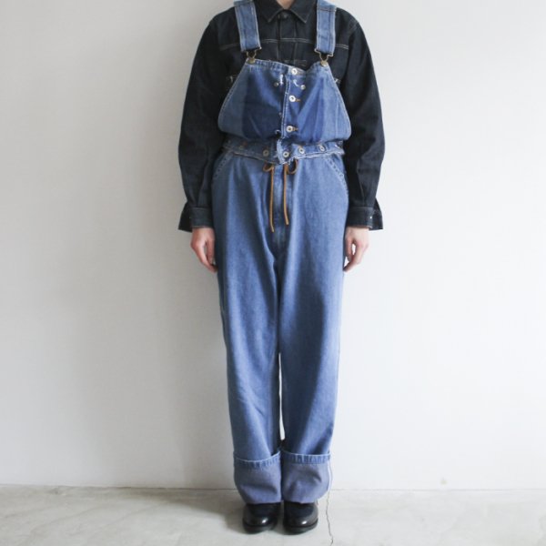 BIN ビン / Remake Denim Overall リメイクデニムオーバーオール