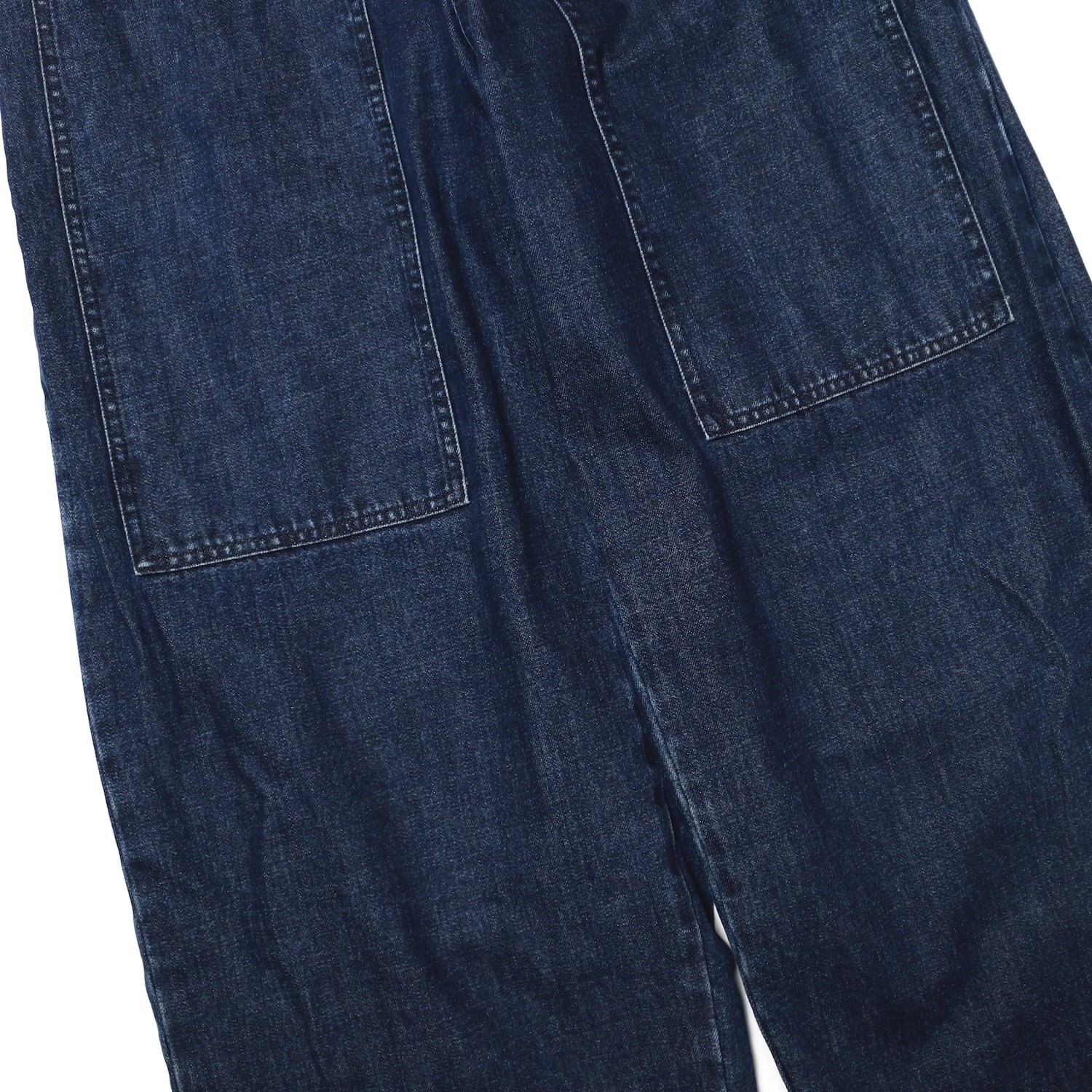 SUNNEI スンネイ / WOVEN PANT FIT LOOSE ELASTIC PANTS W PATC ...