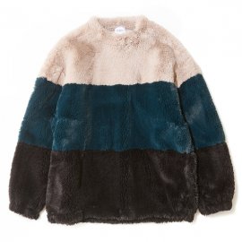 EFILEVOL եܥ <br />Colour Blocking Fur P/O 顼֥å󥰥եץ륪С