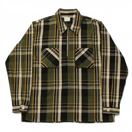 EFILEVOL եܥ <br /> Half Zip Check Shirt ϡեåץå