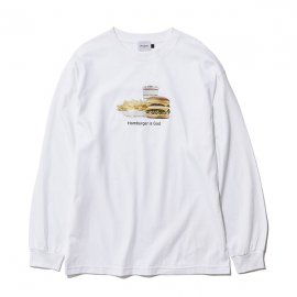 EFILEVOL եܥ/  Hamburger is God L/S ϥСåL/S