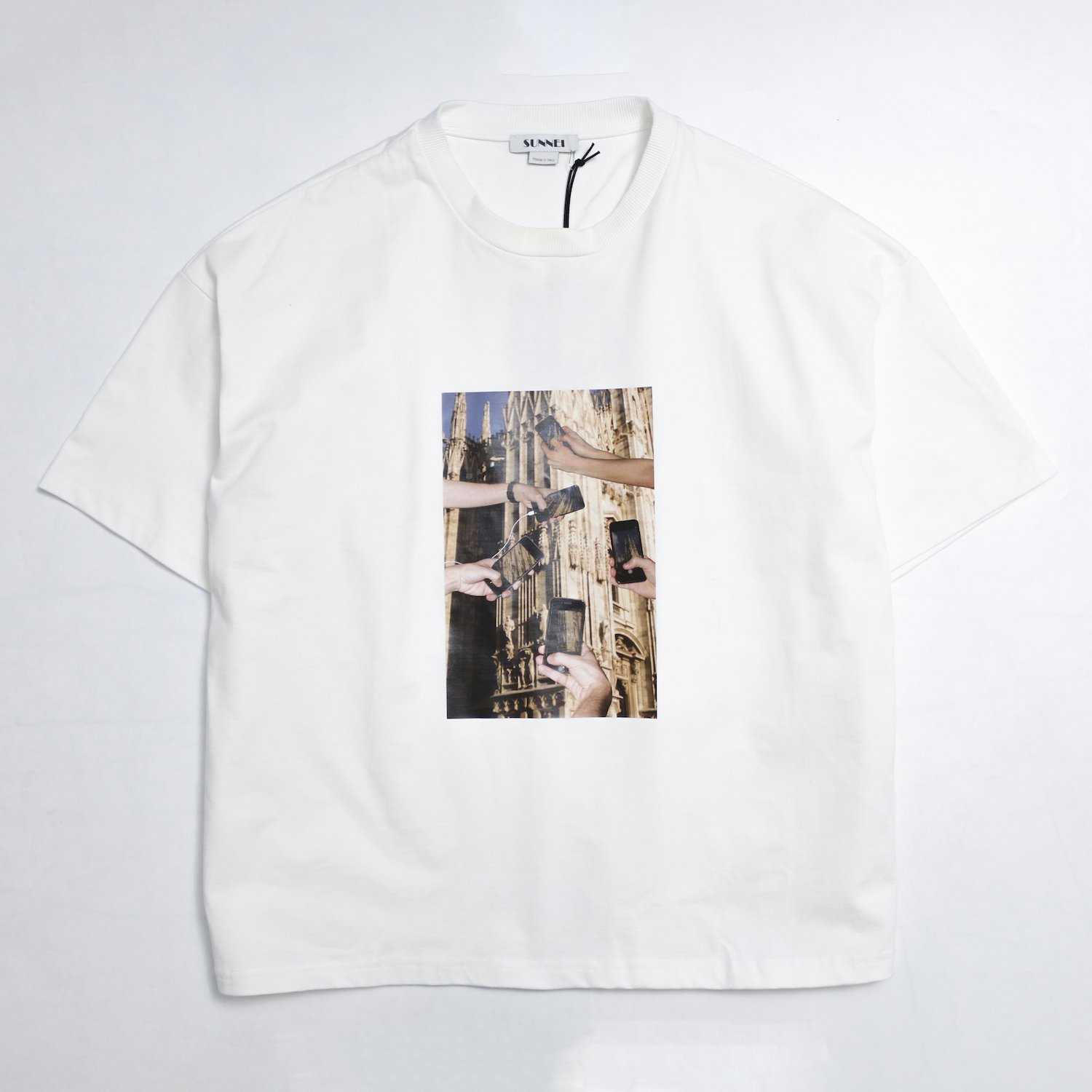 SUNNEI ͥ / OVER T-SHIRT W DUOMO PRINT