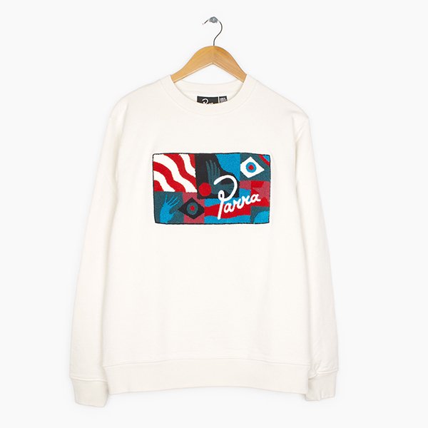by Parra / Grab The Flag Crew Neck Sweat