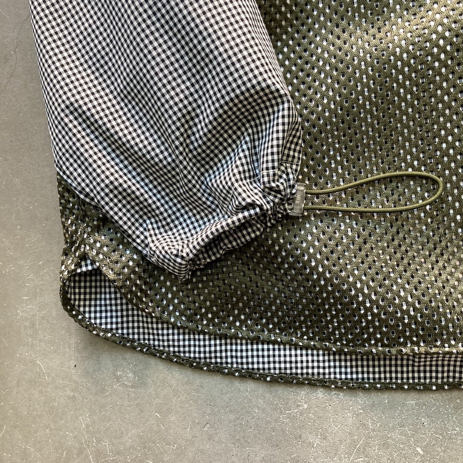 EFILEVOL エフィレボル / Gingham Checked NO Bag Shirt | EFILEVOL