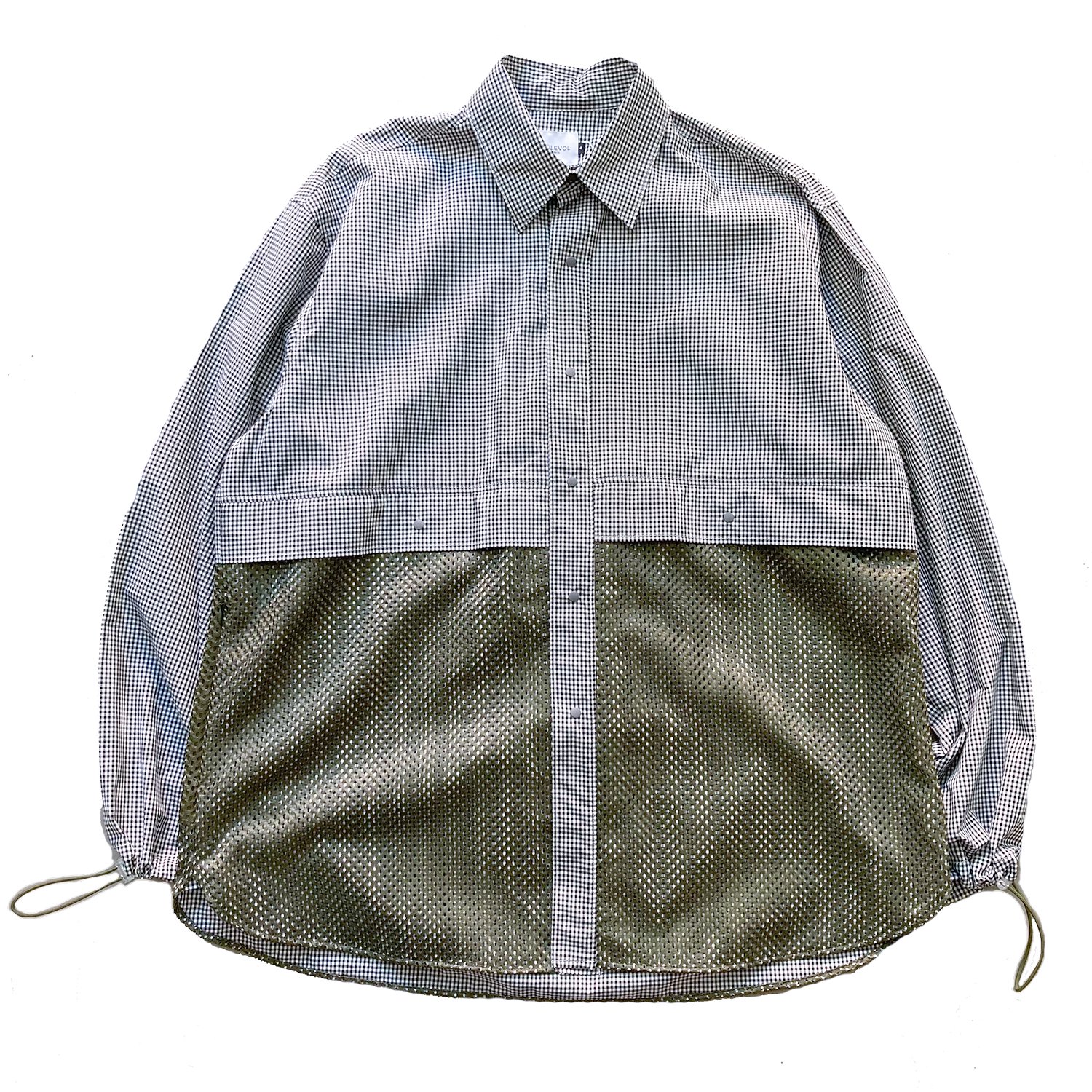 EFILEVOL エフィレボル / Gingham Checked NO Bag Shirt | EFILEVOL