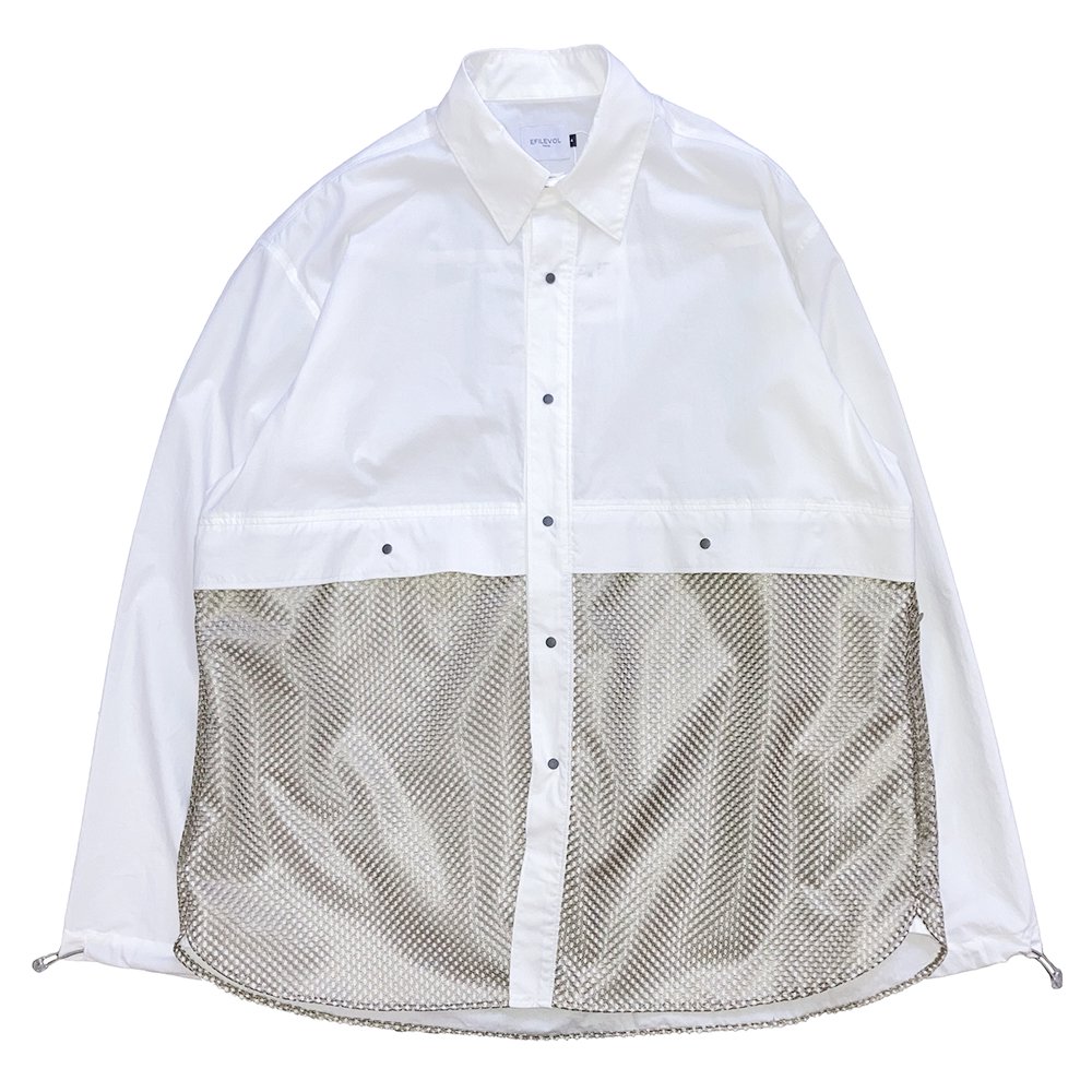エフィレボル NO Bag Shirt Khaki MN-SH09 シャツ 4