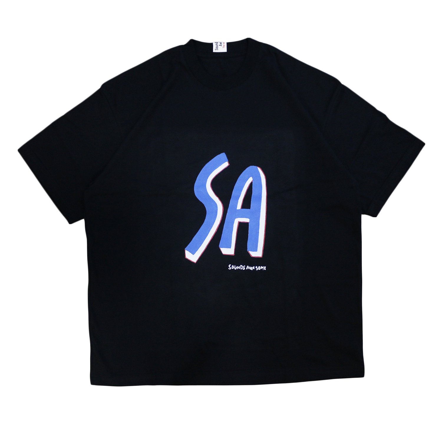 SOUNDS AWESOME / SA Logo printed  T-shirt