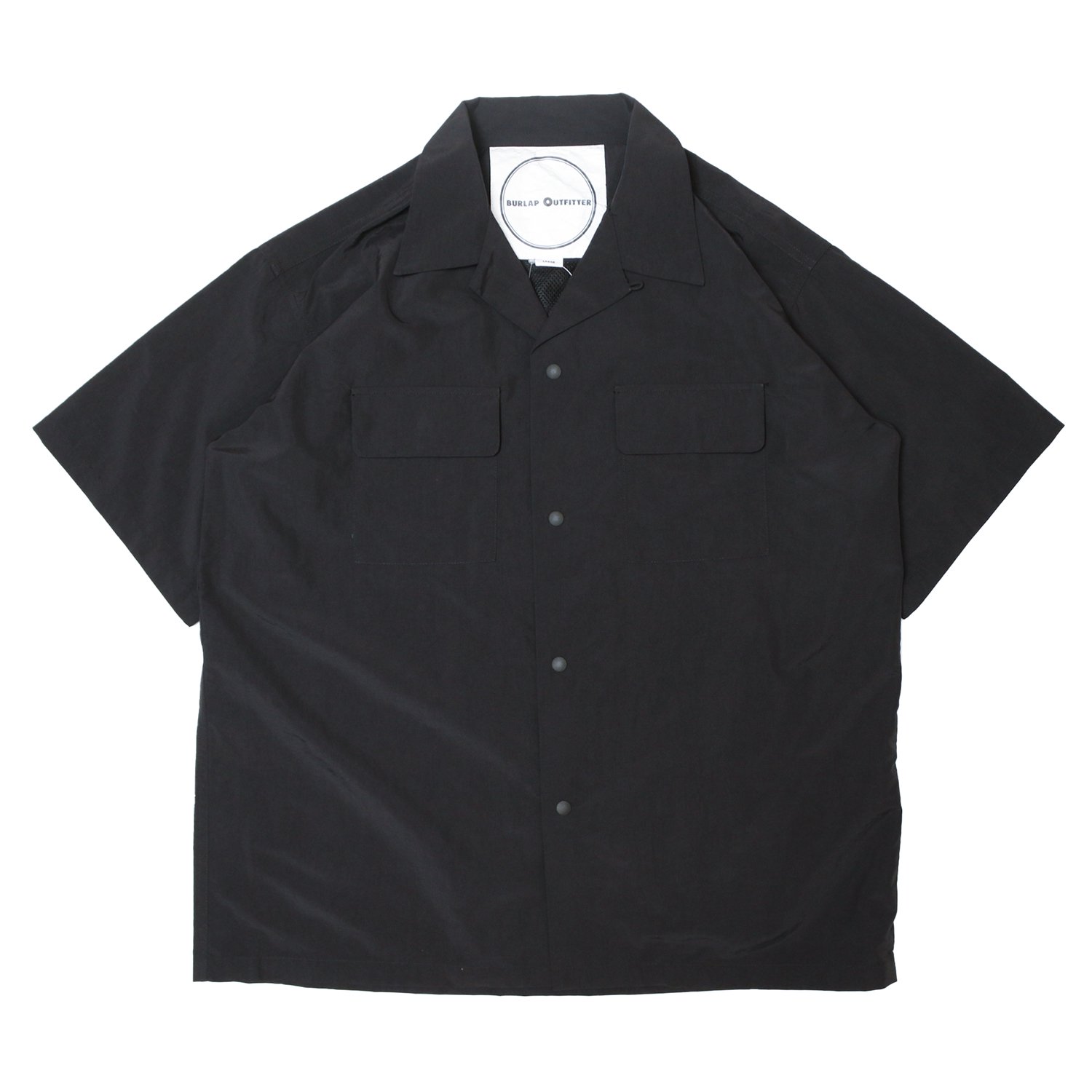 BURLAP OUTFITTER バーラップアウトフィッター / S/S CAMP SHIRT SOLID