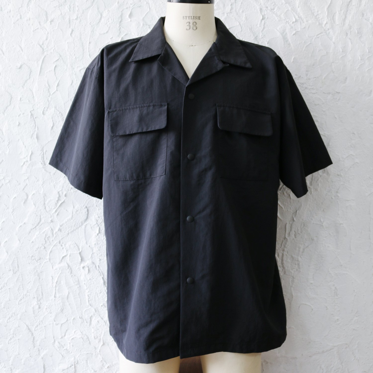 BURLAP OUTFITTER バーラップアウトフィッター / S/S CAMP SHIRT SOLID
