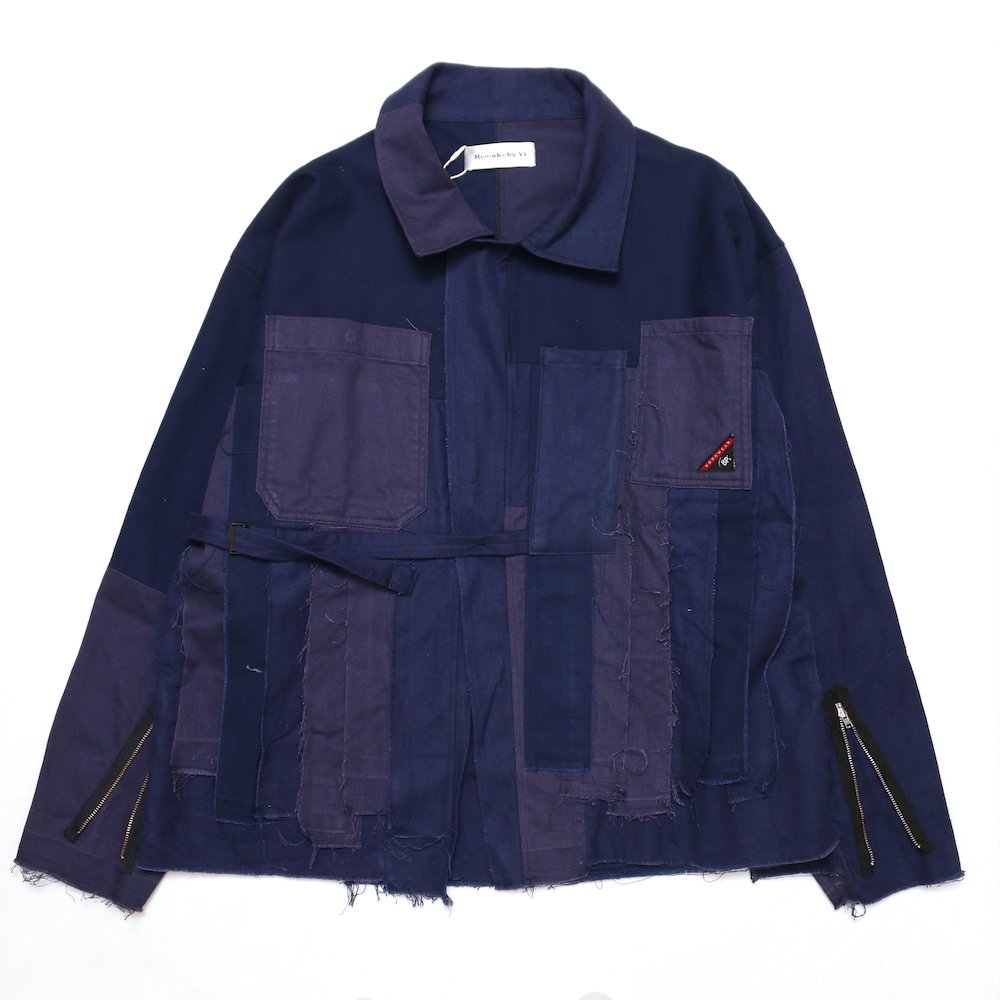 <img class='new_mark_img1' src='https://img.shop-pro.jp/img/new/icons20.gif' style='border:none;display:inline;margin:0px;padding:0px;width:auto;' />Remake by Yi / Jacket (Vintage workwear)
