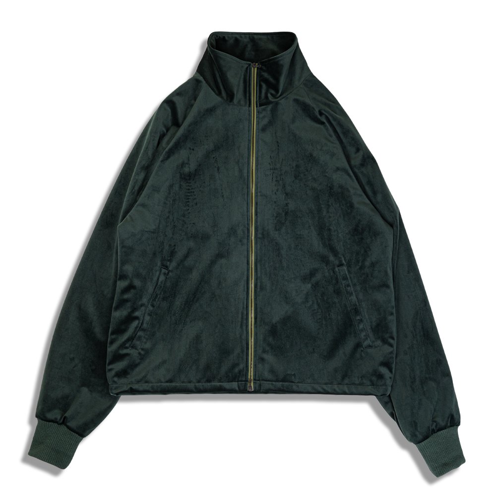 DARENIMO ダレニモ / velvet track jacket(riri zipper)