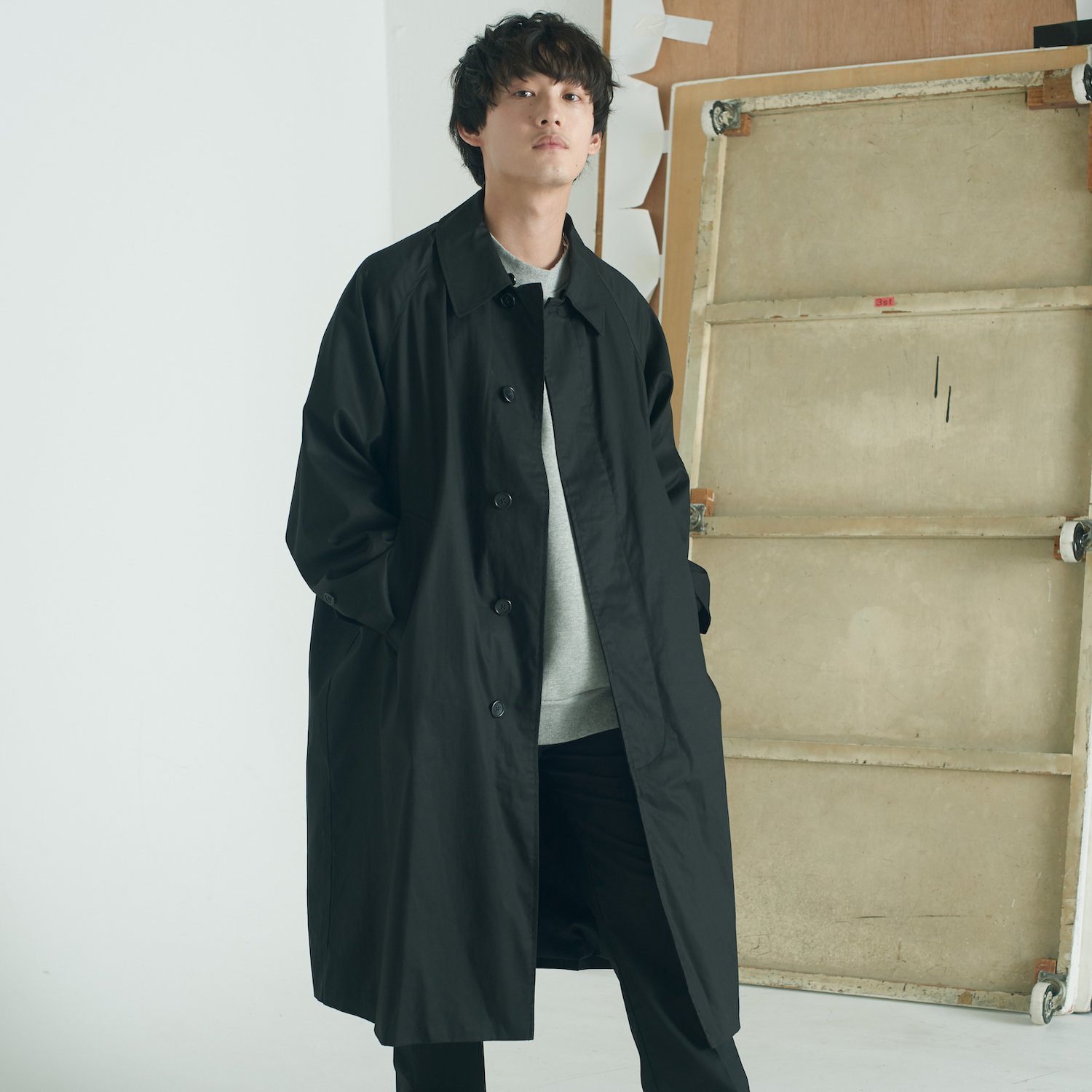 EFILEVOL エフィレボル /TAICHI MUKAI x EFILEVOL Bal collar coat| EFILEVOL(エフィレボル)  / THE NERDYS(ザ ナーディーズ) 公式通販 | BIN(ビン)中目黒