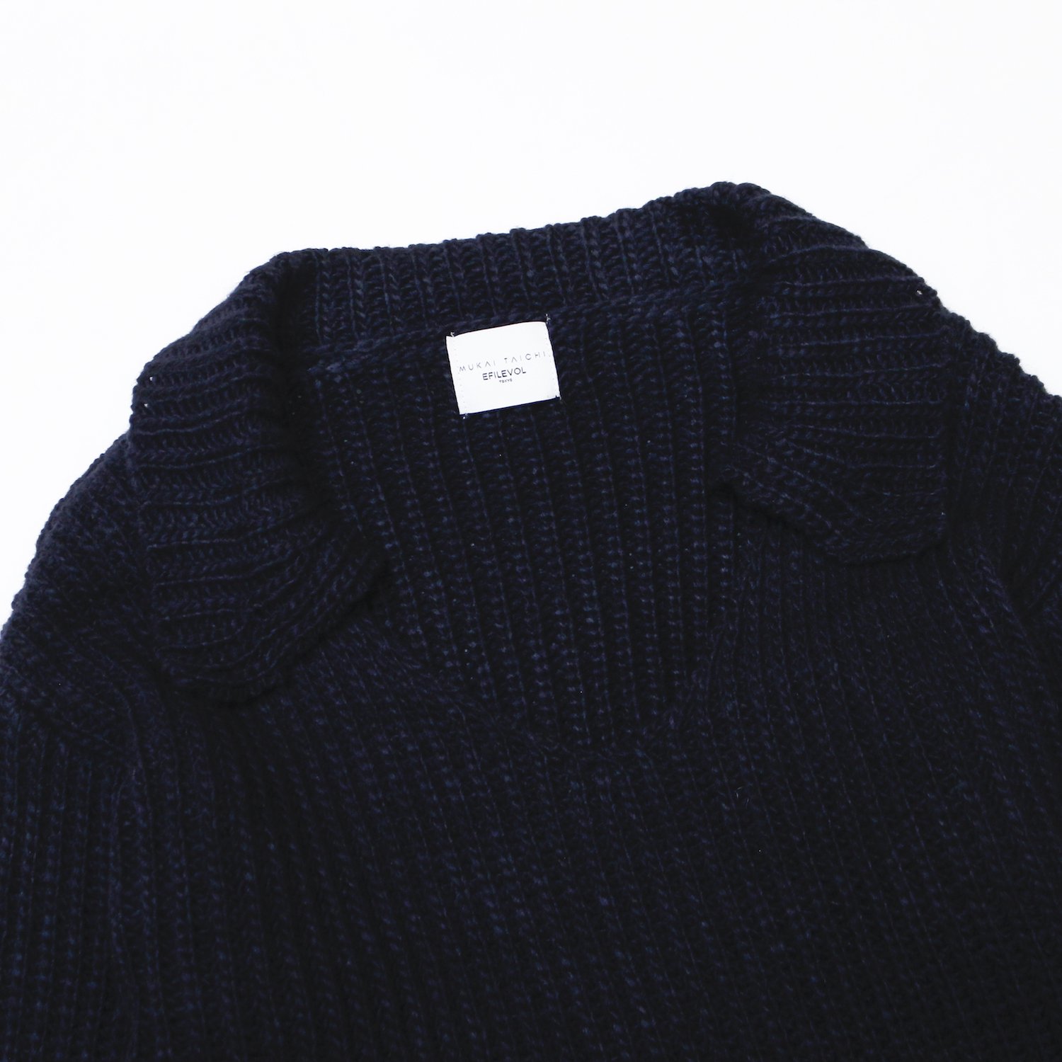 EFILEVOL エフィレボル /TAICHI MUKAI x EFILEVOL Skipper polo knit