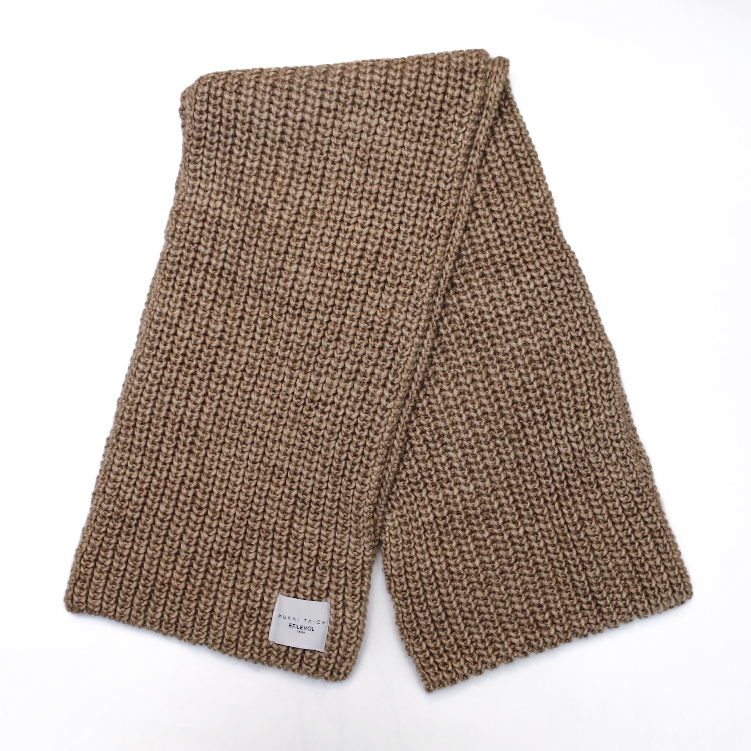 EFILEVOL エフィレボル /TAICHI MUKAI x EFILEVOL knit stole