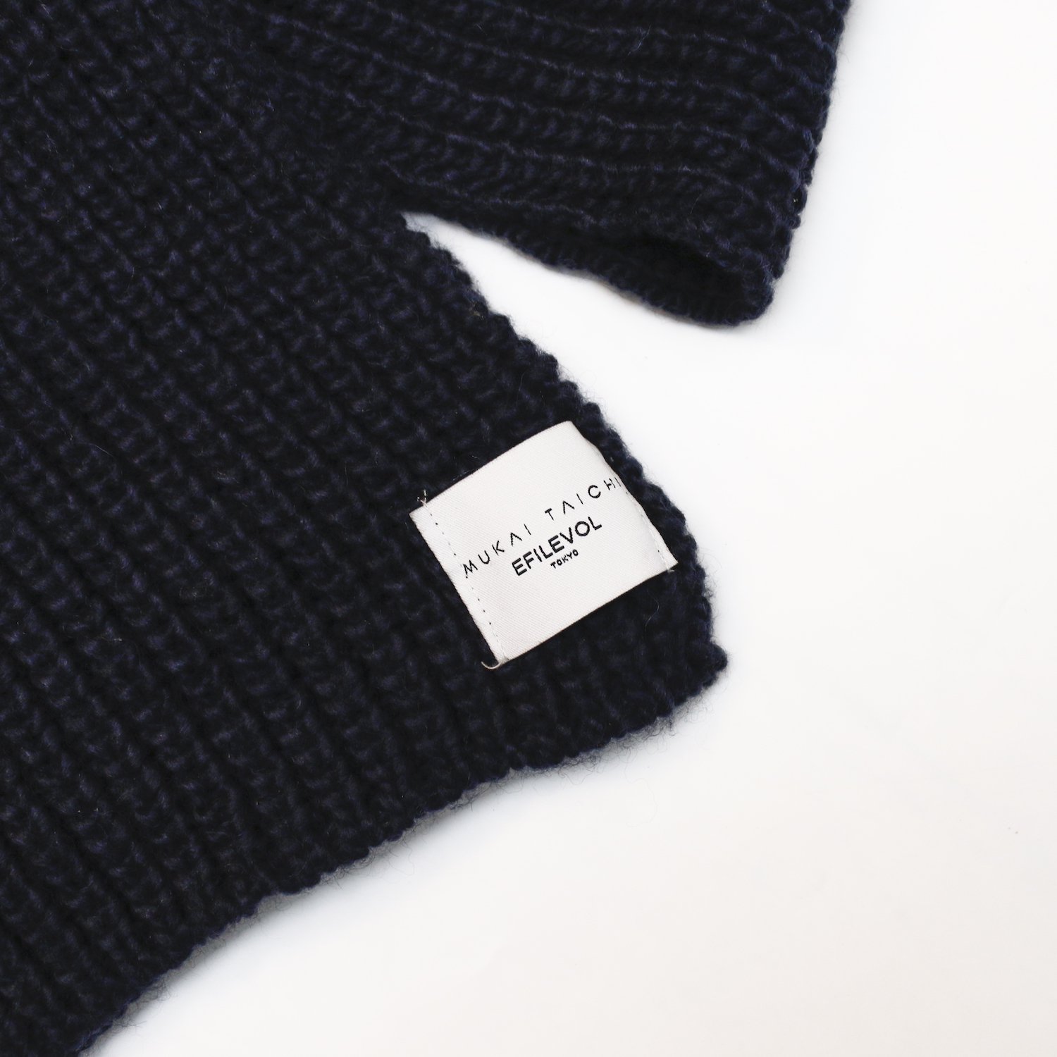 EFILEVOL エフィレボル /TAICHI MUKAI x EFILEVOL knit stole