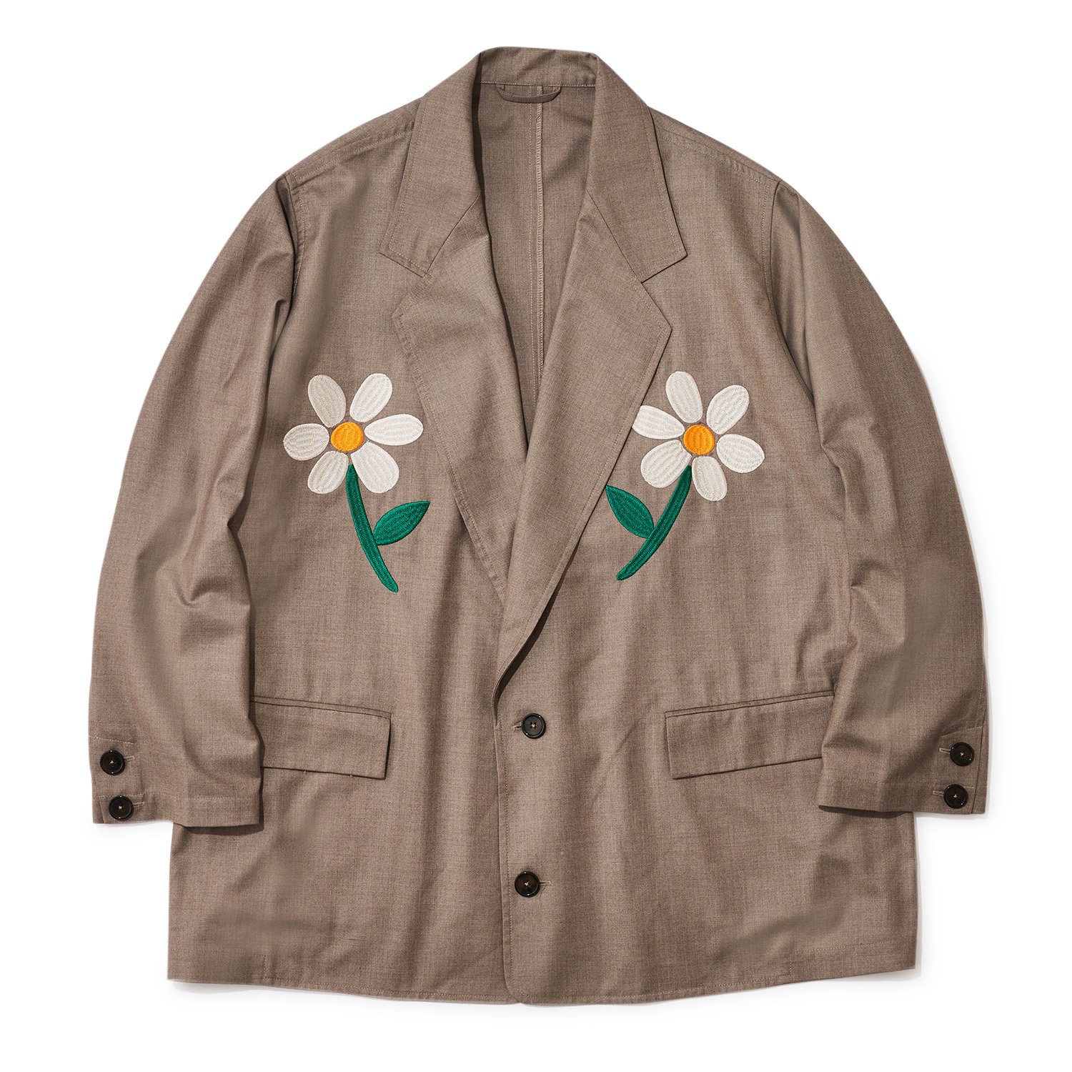 EFILEVOL エフィレボル /Flower Embroidery Big Jacket | EFILEVOL