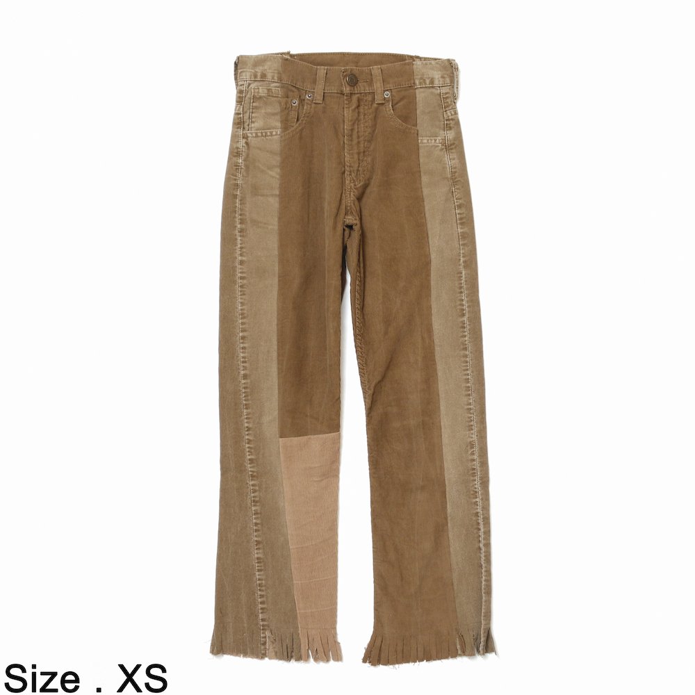 <img class='new_mark_img1' src='https://img.shop-pro.jp/img/new/icons20.gif' style='border:none;display:inline;margin:0px;padding:0px;width:auto;' />BIN × SOUNDS AWESOME / REMAKE corduroy pants