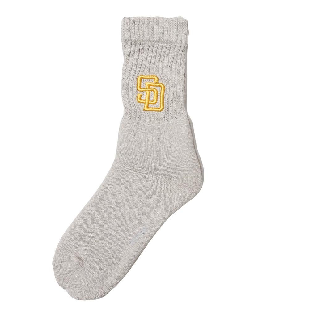 MLB x ROSTERSOX / MLB 3D SOCKS / San Diego Padres Gray