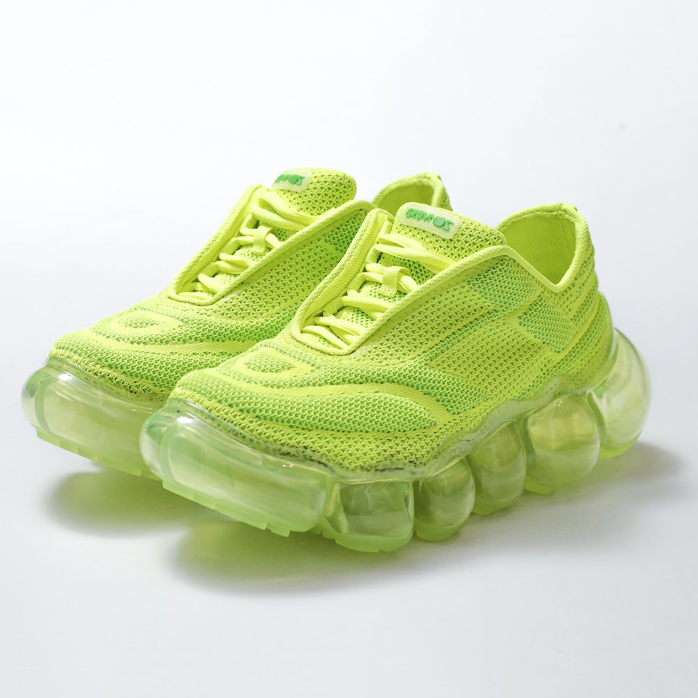 <img class='new_mark_img1' src='https://img.shop-pro.jp/img/new/icons8.gif' style='border:none;display:inline;margin:0px;padding:0px;width:auto;' />grounds / JEWELRY NAZCA neon yellow x neon yellow sole