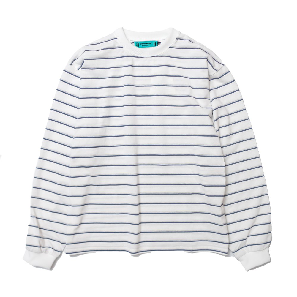 COMMON EDUCATION / L/S STRIPE TEE