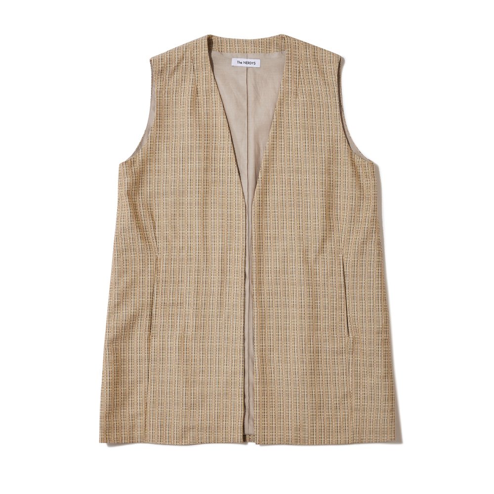 THE NERDYS  ʡǥ / Chambray Dobby Vest 