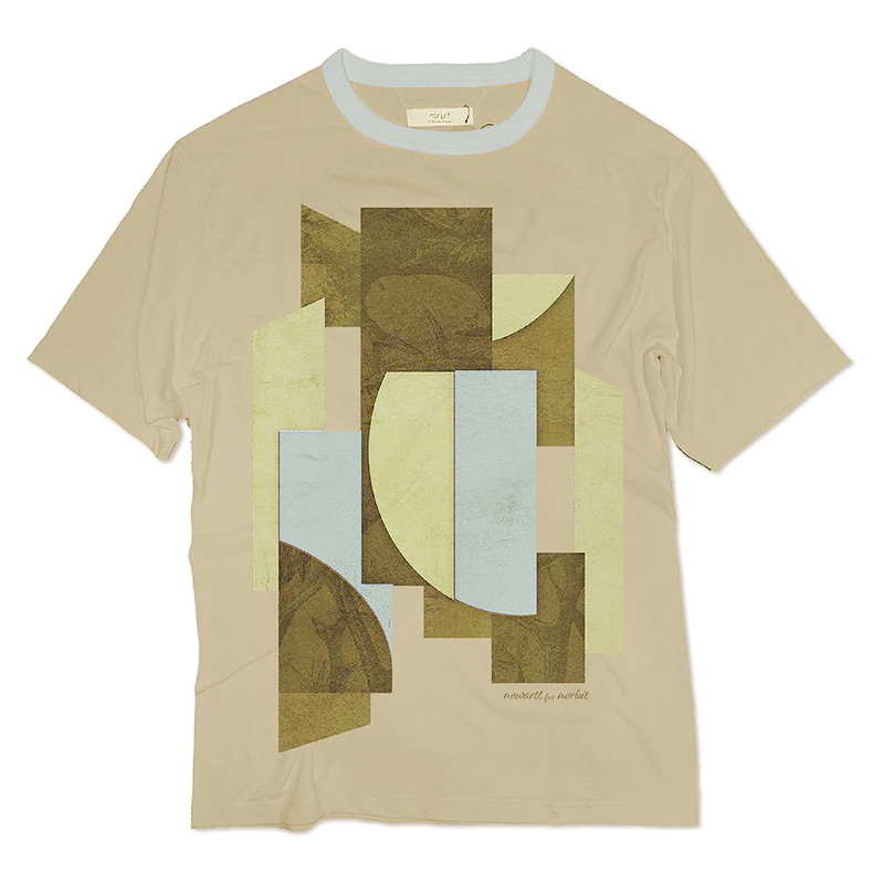 Norbit / Back Seam Print T-Shirt