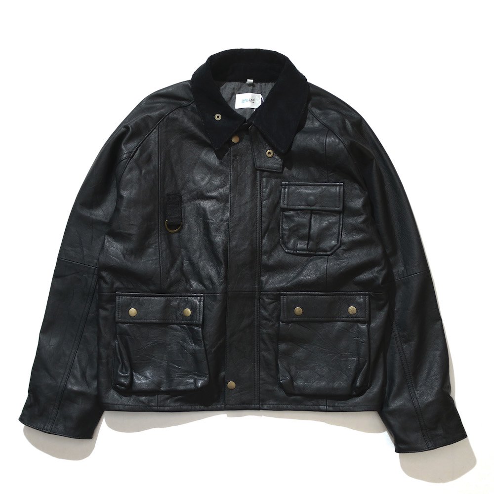 <img class='new_mark_img1' src='https://img.shop-pro.jp/img/new/icons8.gif' style='border:none;display:inline;margin:0px;padding:0px;width:auto;' />YOUSED / Leather Fishing JKT