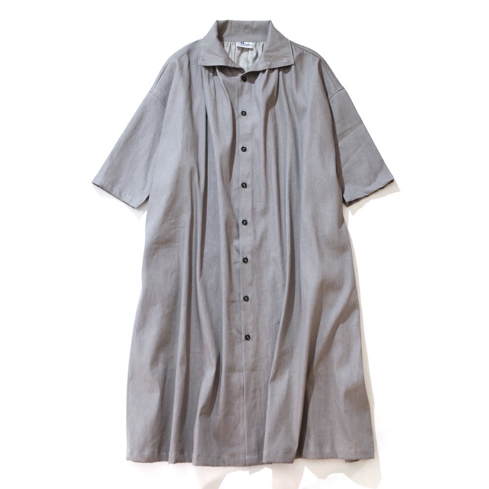 <img class='new_mark_img1' src='https://img.shop-pro.jp/img/new/icons8.gif' style='border:none;display:inline;margin:0px;padding:0px;width:auto;' />YARMO / High Collar Gathered Dress