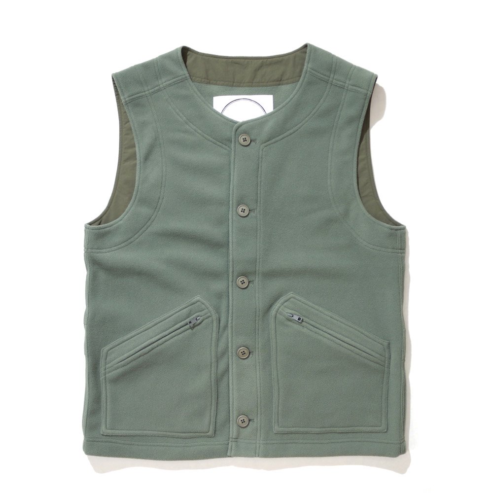 <img class='new_mark_img1' src='https://img.shop-pro.jp/img/new/icons8.gif' style='border:none;display:inline;margin:0px;padding:0px;width:auto;' />BURLAP OUTFITTER / Fleece BF Vest