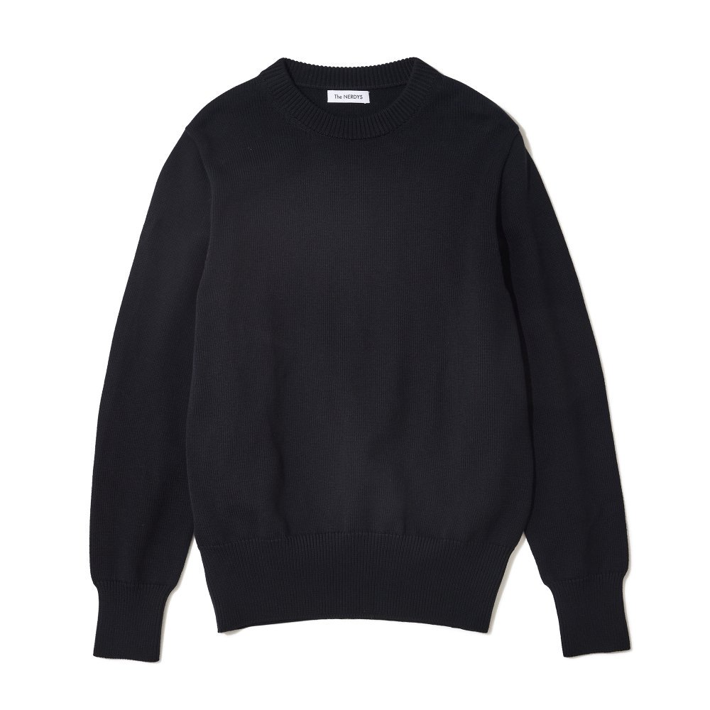 THE NERDYS ザ ナーディーズ / Cotton Knit Sweat | コットン100%のニットスウェット -  EFILEVOL(エフィレボル) / THE NERDYS(ザ ナーディーズ) 公式通販 | BIN(ビン)中目黒