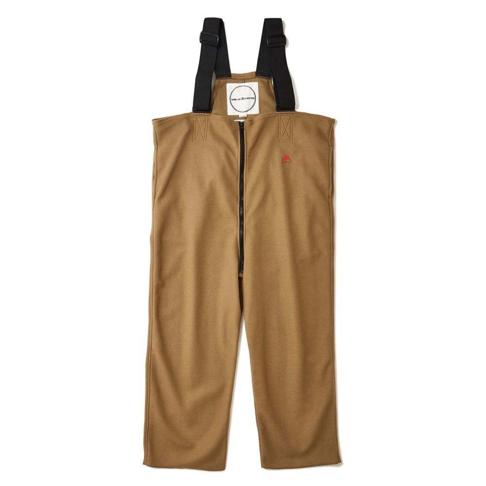 THE NERDYS ザ ナーディーズ | European Antiques Flower Embroidery Fleece BIB Pants  with BURLAP OUTFITTER - EFILEVOL(エフィレボル) / THE NERDYS(ザ ナーディーズ) 公式通販 |