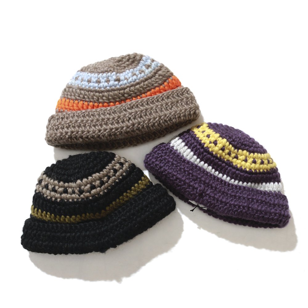 <img class='new_mark_img1' src='https://img.shop-pro.jp/img/new/icons8.gif' style='border:none;display:inline;margin:0px;padding:0px;width:auto;' />Sublime  / Hand Knit Roll Hat