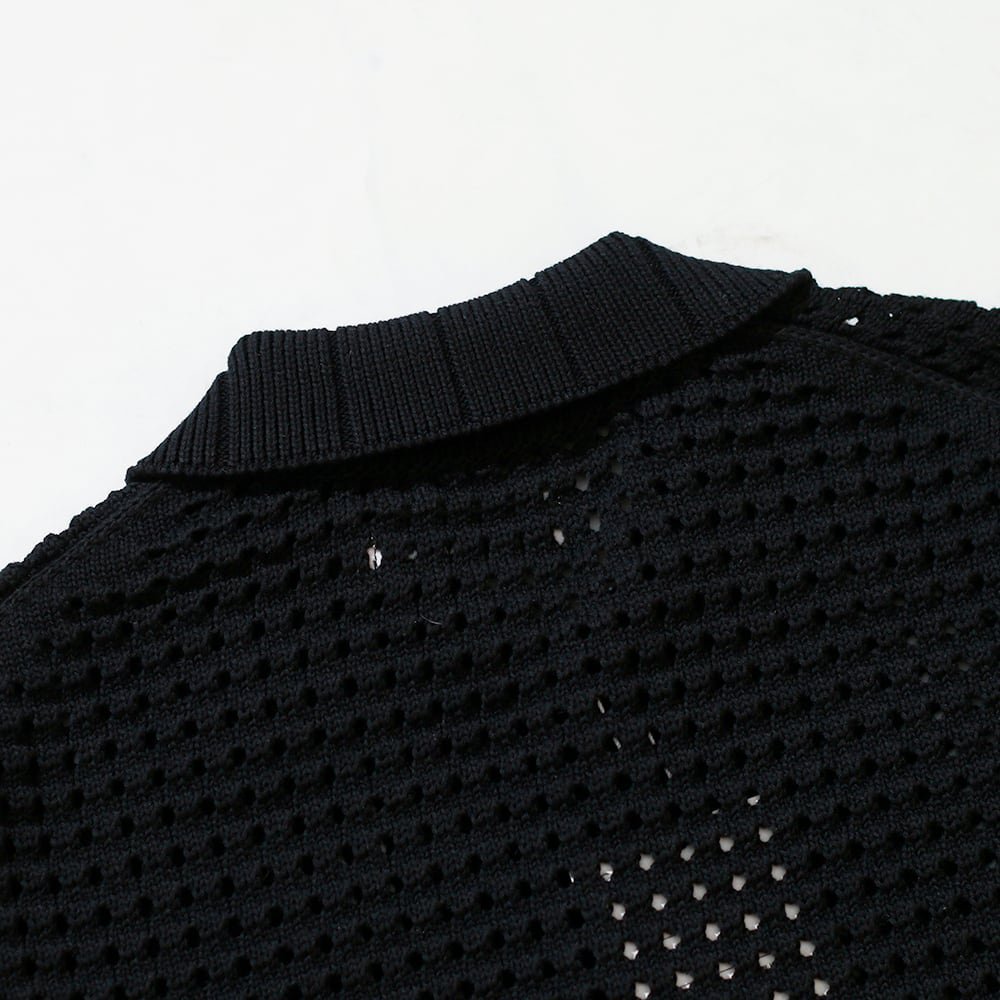 THE NERDYS | Knit Open Polo shirt - ザ ナーディーズの7G特殊メッシュ編みオープンポロシャツ -  EFILEVOL(エフィレボル) / THE NERDYS(ザ ナーディーズ) 公式通販 | BIN(ビン)中目黒