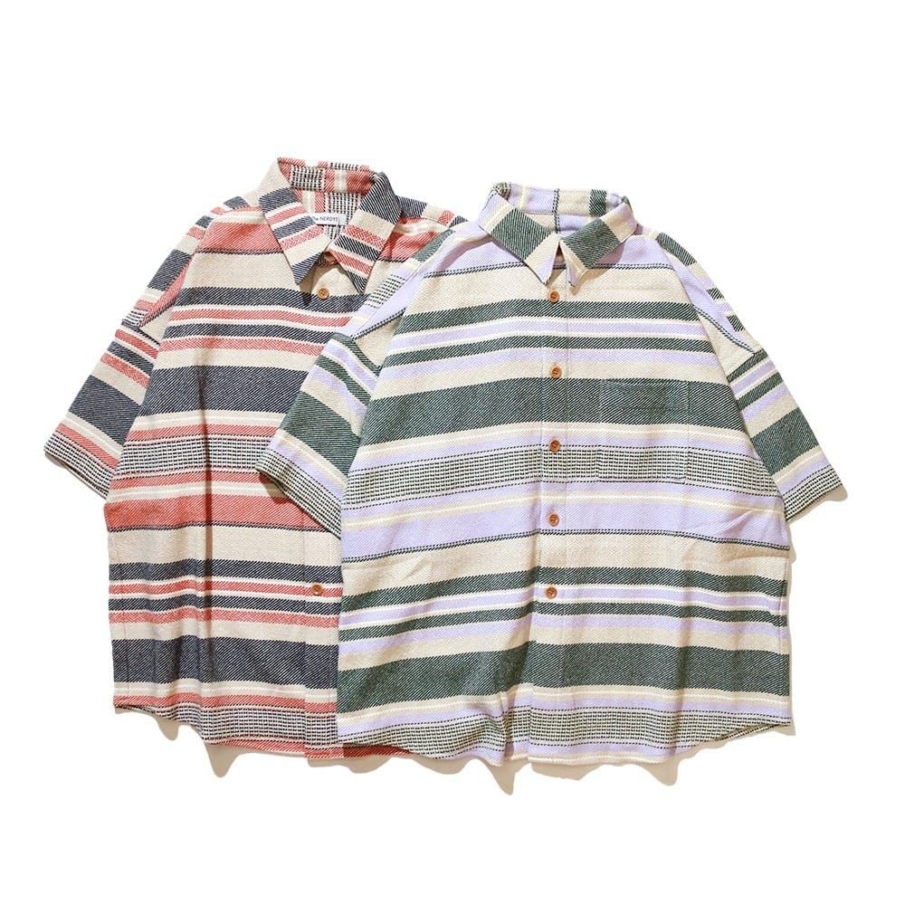 <img class='new_mark_img1' src='https://img.shop-pro.jp/img/new/icons20.gif' style='border:none;display:inline;margin:0px;padding:0px;width:auto;' />THE NERDYS  ʡǥ / Short Sleeve Shirt -MANTECO Fabrics-