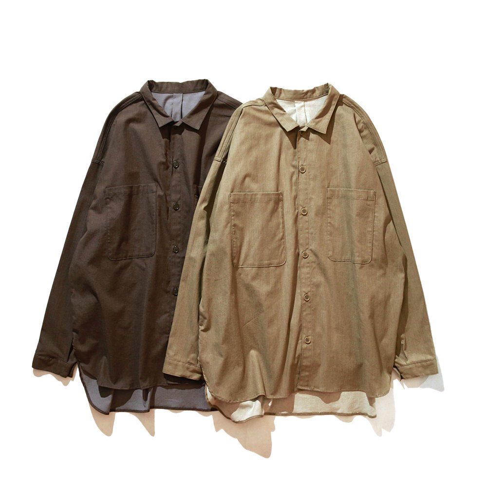 <img class='new_mark_img1' src='https://img.shop-pro.jp/img/new/icons8.gif' style='border:none;display:inline;margin:0px;padding:0px;width:auto;' />YARMO / PAINTER SHIRTS