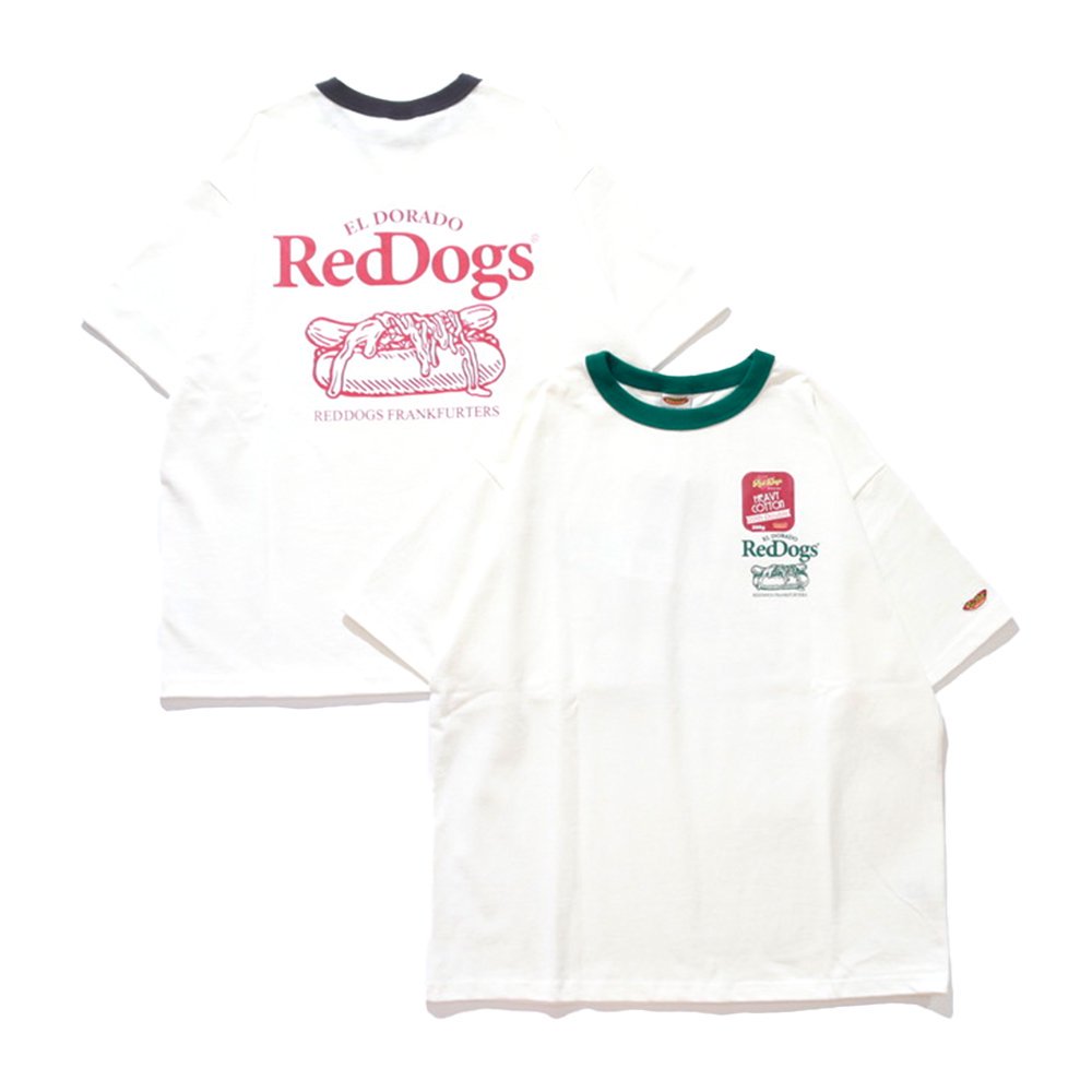 <img class='new_mark_img1' src='https://img.shop-pro.jp/img/new/icons8.gif' style='border:none;display:inline;margin:0px;padding:0px;width:auto;' />Graphic Tee / Red Dogs Ringer Tee