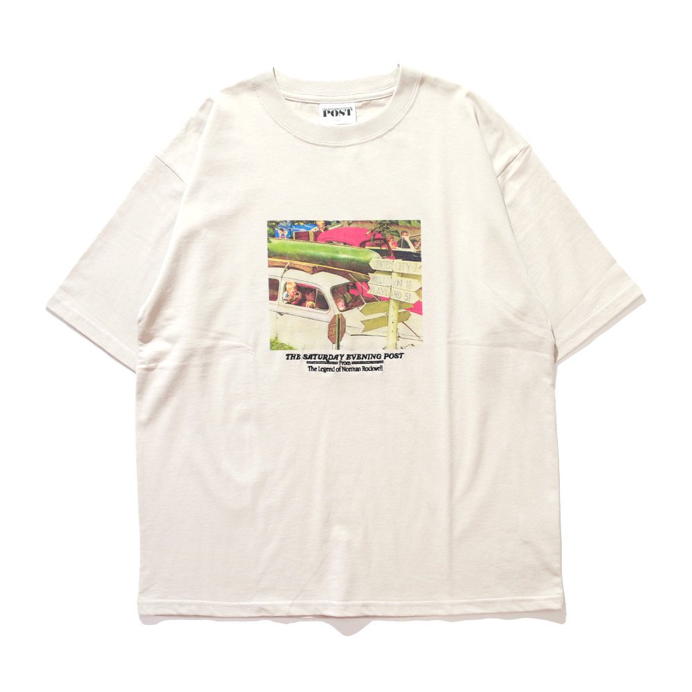 <img class='new_mark_img1' src='https://img.shop-pro.jp/img/new/icons8.gif' style='border:none;display:inline;margin:0px;padding:0px;width:auto;' />Graphic Tee / POST Crossroad S/S Tee