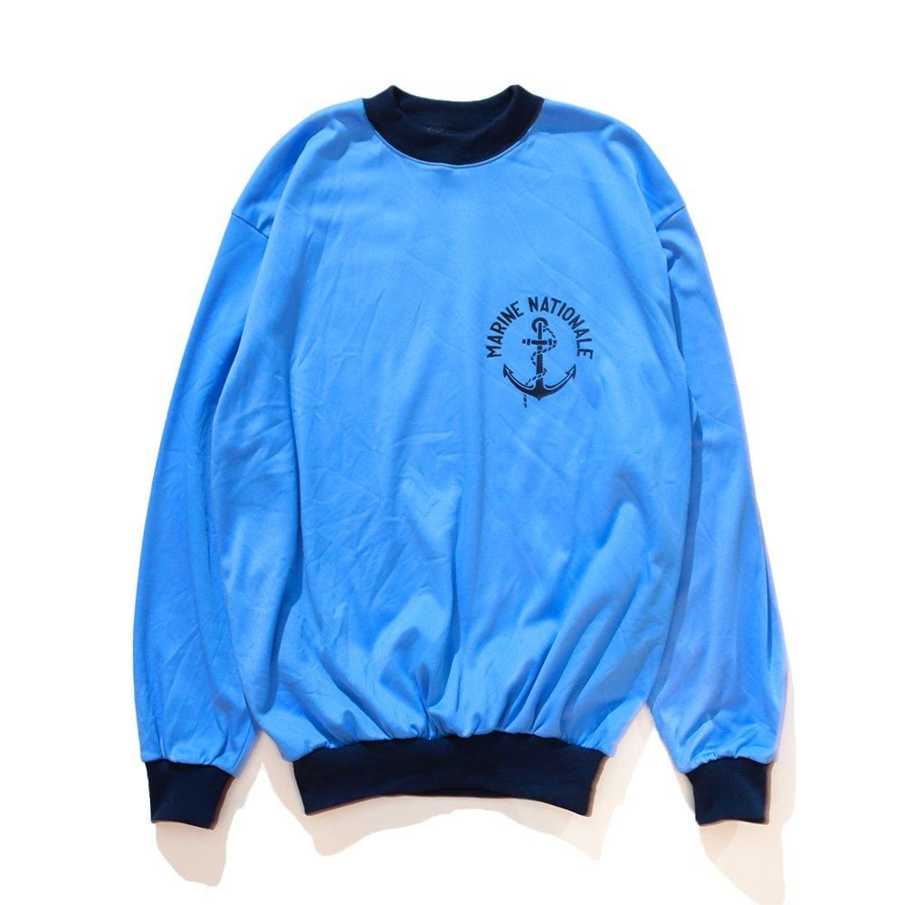 <img class='new_mark_img1' src='https://img.shop-pro.jp/img/new/icons20.gif' style='border:none;display:inline;margin:0px;padding:0px;width:auto;' />Vintage Clothes / 80s French Navy Jersey Sweat