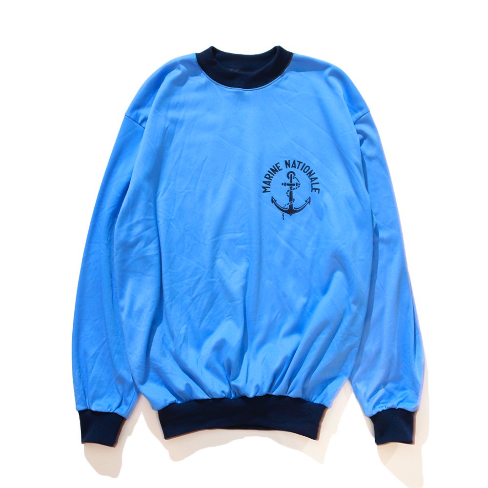 <img class='new_mark_img1' src='https://img.shop-pro.jp/img/new/icons8.gif' style='border:none;display:inline;margin:0px;padding:0px;width:auto;' />Vintage Clothes / 80s French Navy Jersey Sweat