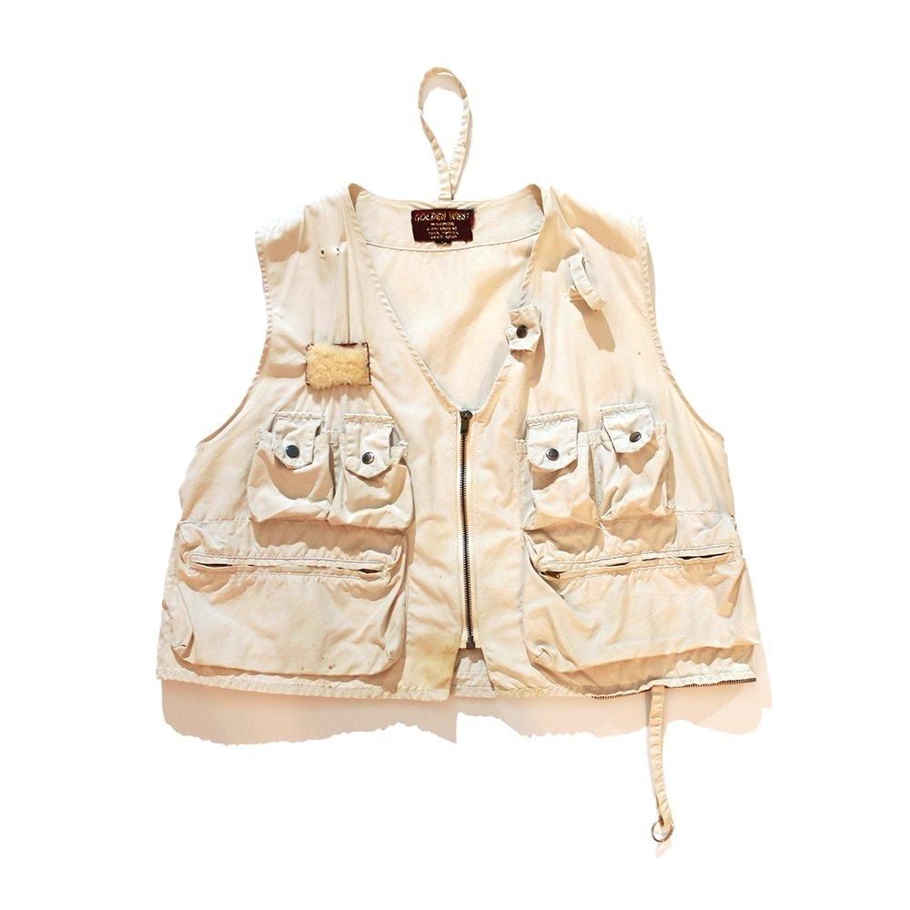 <img class='new_mark_img1' src='https://img.shop-pro.jp/img/new/icons20.gif' style='border:none;display:inline;margin:0px;padding:0px;width:auto;' />Vintage Clothes / 60s~ Fishing Vest
