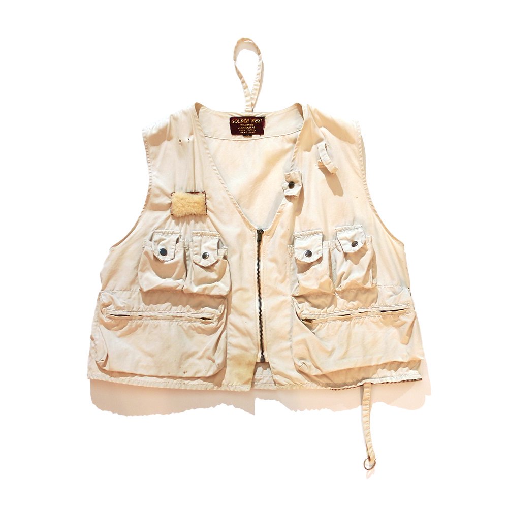 <img class='new_mark_img1' src='https://img.shop-pro.jp/img/new/icons8.gif' style='border:none;display:inline;margin:0px;padding:0px;width:auto;' />Vintage Clothes / 60s~ Fishing Vest