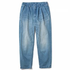 .efiLevol(եܥ) / Denim Two Tucks Tapered Pants Used W(ǥ˥ġåơѡɥѥ) 