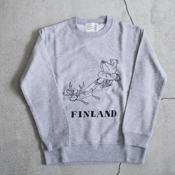 Lamina ラミナ Finland Pair Illust Kids Sweat フィンランド ペア イラスト キッズ スウェット エフィレボル ナーディーズ 公式通販 Bin ビン 中目黒