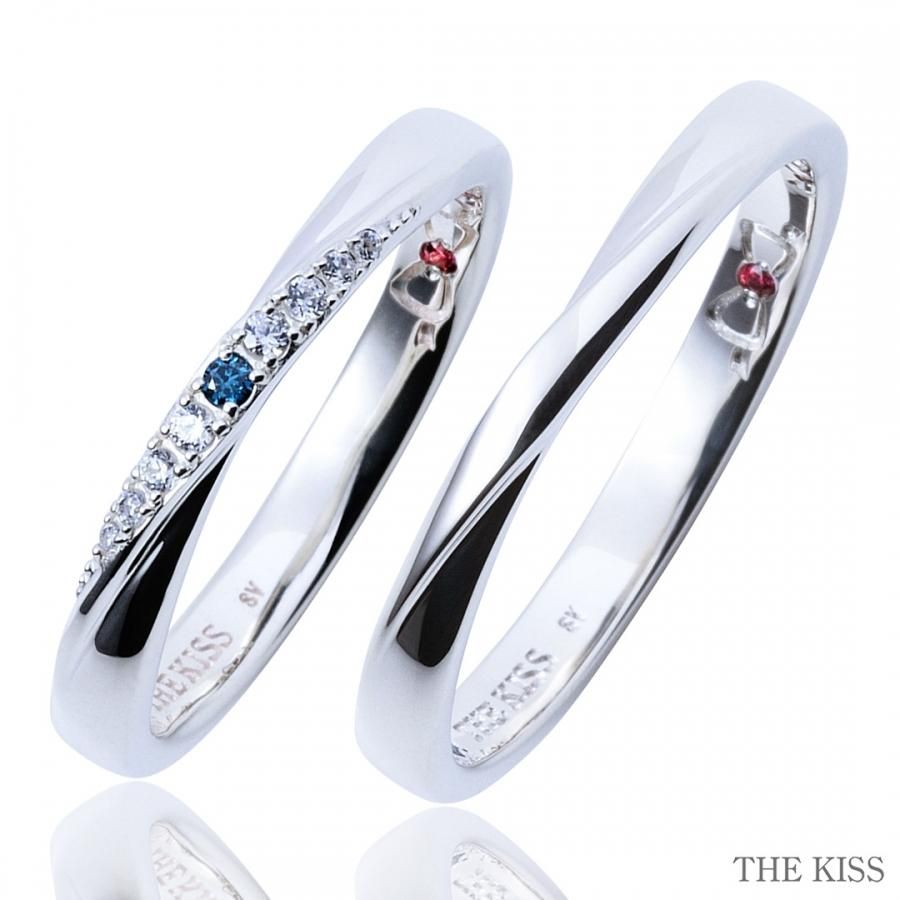 クリスマス The Kiss ザ キッス ペアリング ブルーダイヤモンド シルバー かわいい とにかくきれい 02bdm Pair Olive Popeye アクセサリー通販ショップ クリスマス The Kiss ザ キッス ペアリング ブルーダイヤモンド シルバー かわいい とにかくきれい 02bdm Pair Olive Popeye アクセサリー通販ショップ