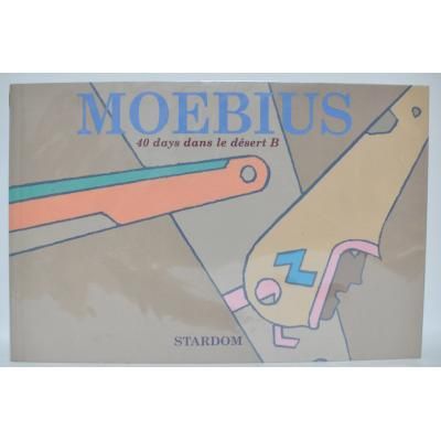 MOEBIUS 40days dans le desert B『B砂漠の40日間』メビウス サイン絵